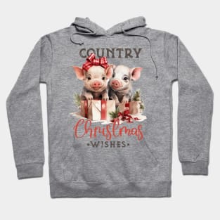 Christmas Farm Quote Hoodie